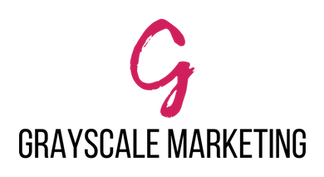 grayscale marketing log